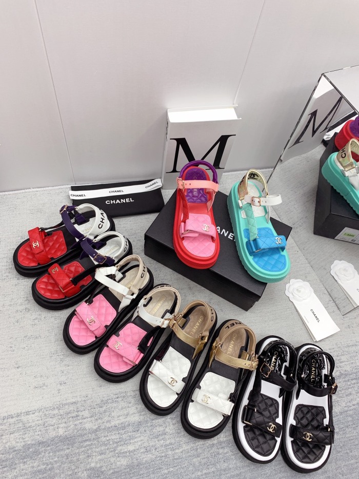  Arrenfashion Women C*hanel Top Sandals