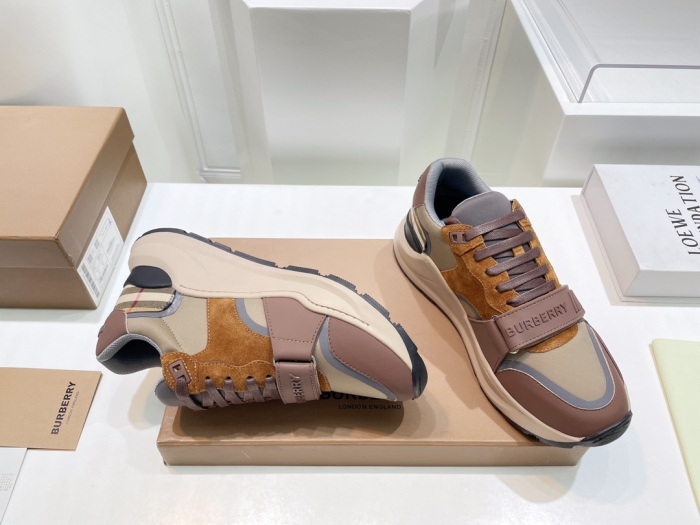  Arrenfashion Men Women B*rberry Sneaker