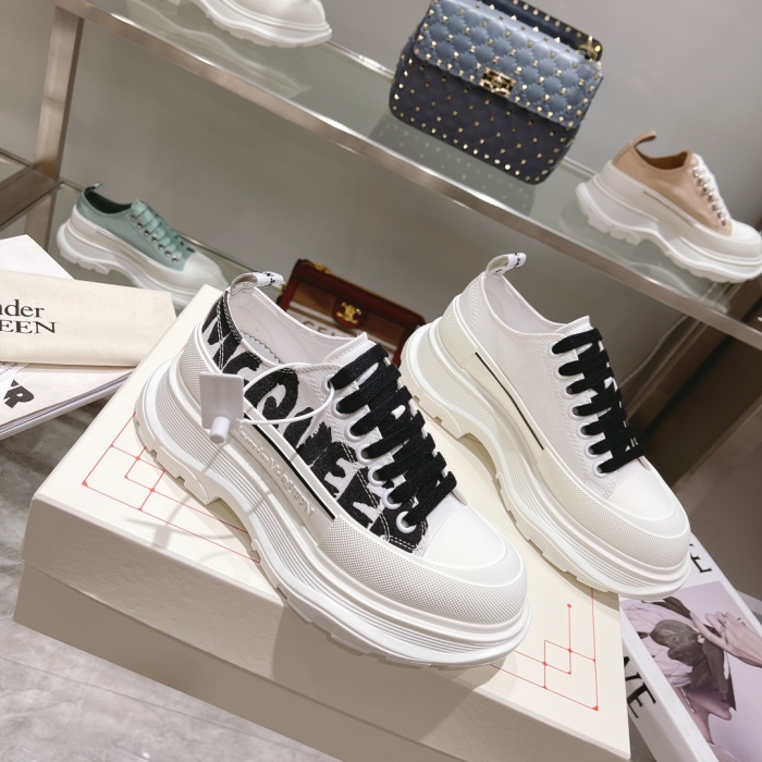 Men Women A*lexander M*cqueen Top Sneaker （ Arrenfashion ）