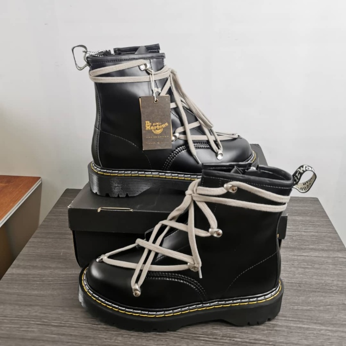  Arrenfashion Men Women R*ick O*wens Dr. M*artens Top Sneaker