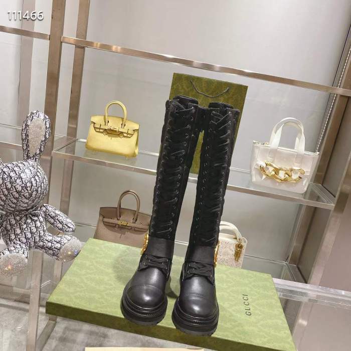 Women G*ucci Top Boots （Arrenfashion）