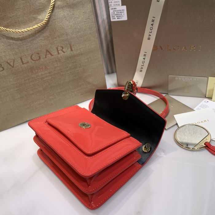  Arrenfashion B*vlgari Top Bag 19*13*7cm