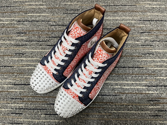 Arrenfashion Men Women C*hristian L*ouboutin Top Sneaker