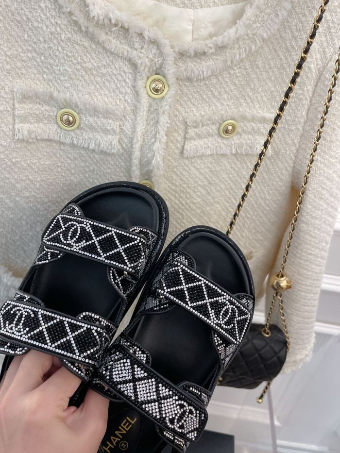  Arrenfashion Women C*hanel Top Sandals