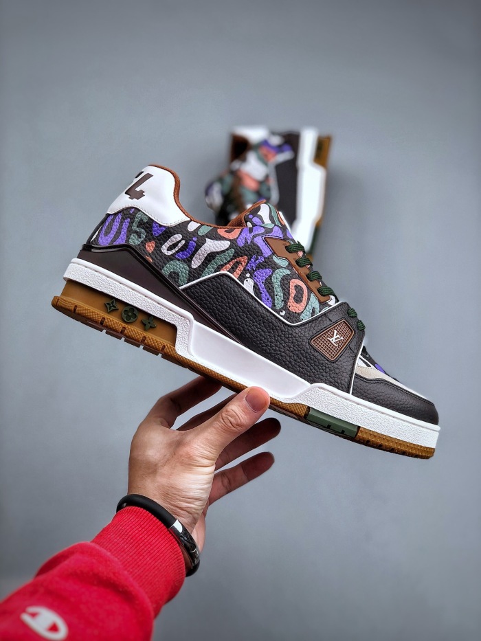 Men Women L*ouis V*uitton Top Sneaker (Arrenfashion)