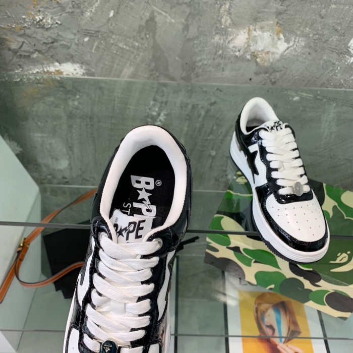  arrenfashion Men Women B*ape Top Sneaker
