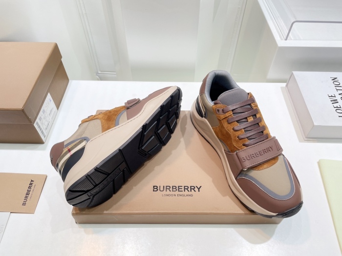  Arrenfashion Men Women B*rberry Sneaker