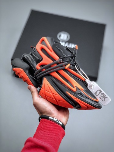 Men Women B*almain Top Quality Sneaker (Arrenfashion)