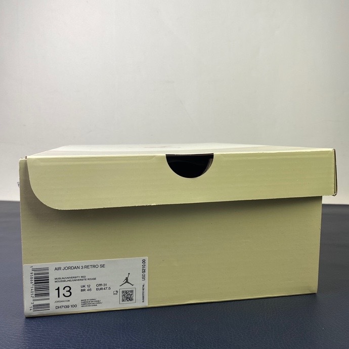  Arrenfashion Air Jordan 3 MUSLIN DH7139-100