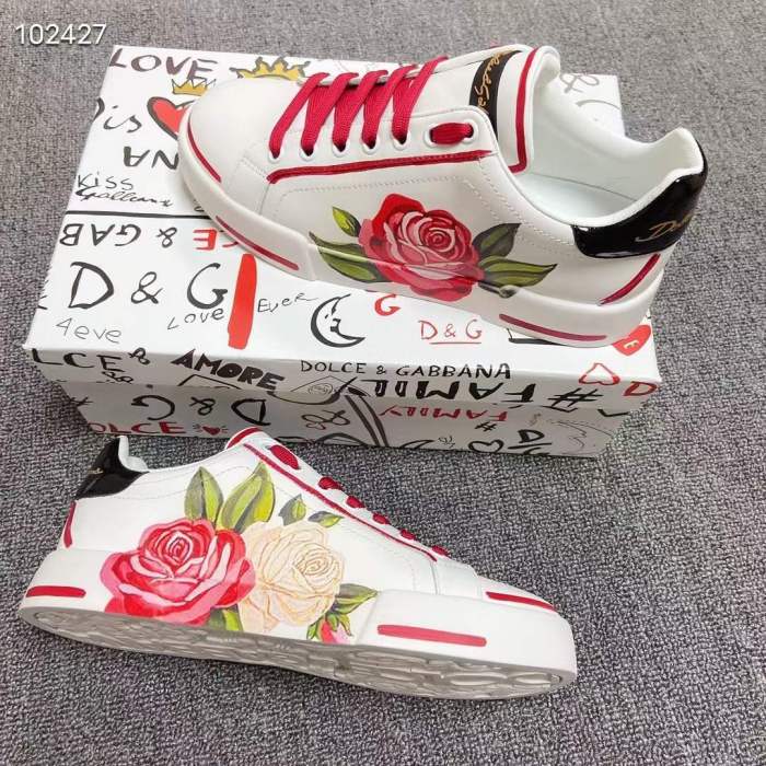  Arrenfashion Men Women D*G Top Sneakers