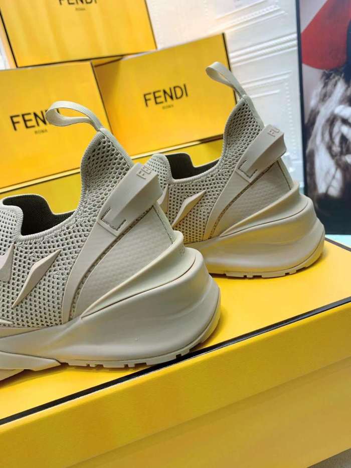  Men Women F*endi Top Sneaker （ Arrenfashion ）