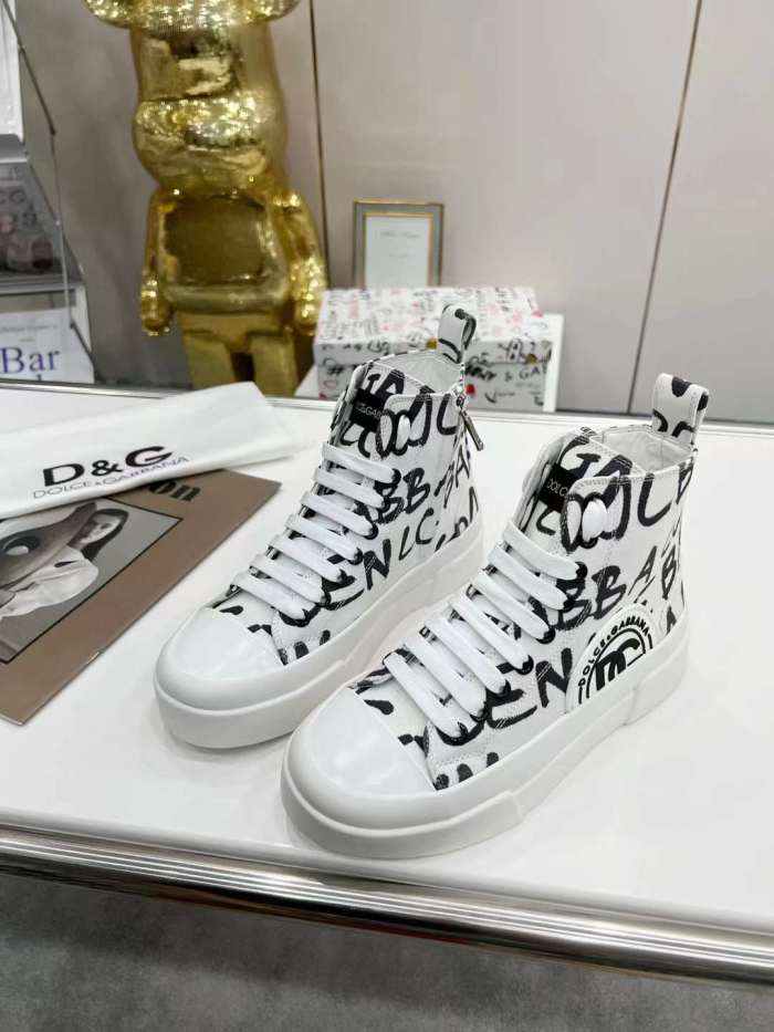 Men Women D*G Top Sneakers (Arrenfashion)