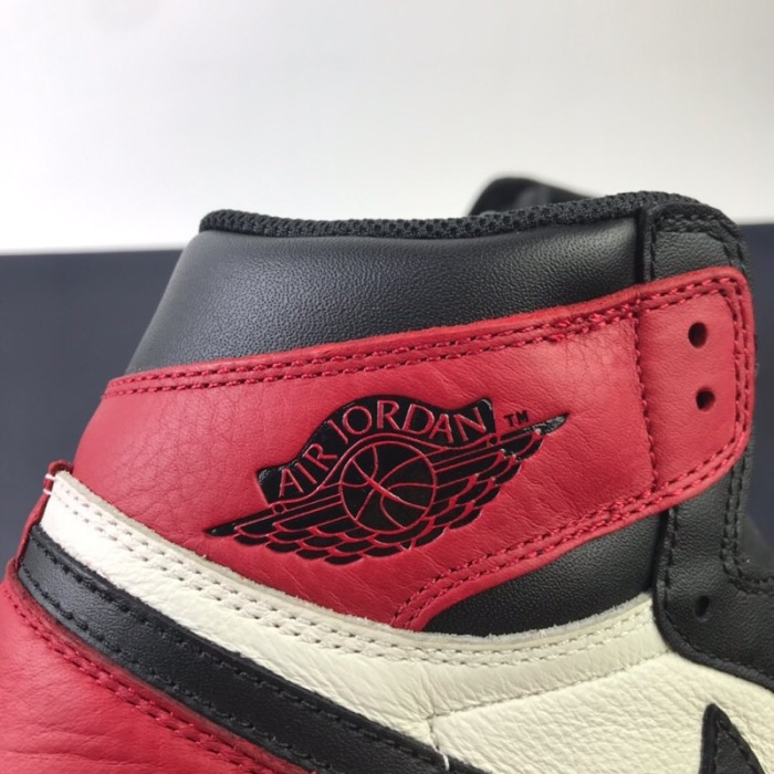  Arrenfashion Air Jordan 1 Bred Toe 555088-610