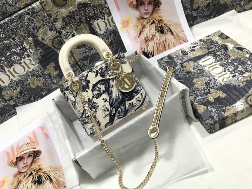  Arrenfashion D*ior Top Bag 17*15*7cm