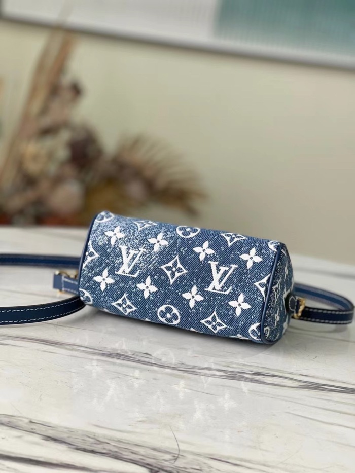  Arrenfashion Lady L*ouis V*uitton nano speedy handbag Top Quality M81168 16*10*7.5cm