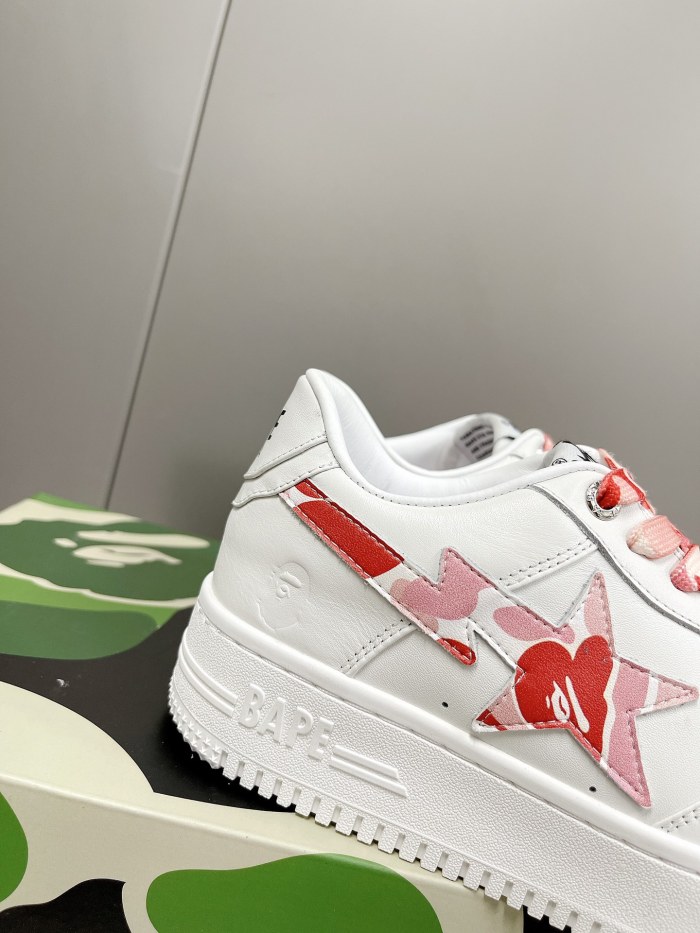  arrenfashion Men Women B*ape Top Sneaker