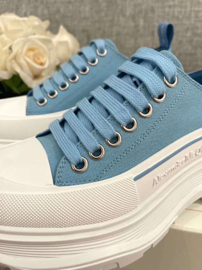Men Women A*lexander M*cqueen Top Sneaker （ Arrenfashion ）