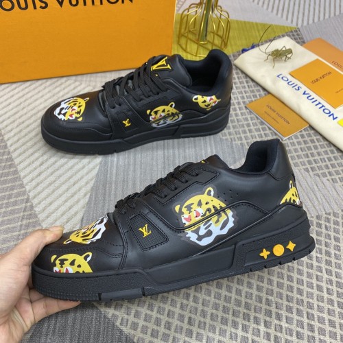  Arrenfashion Men Women L*ouis V*uitton Top Sneakers