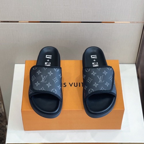 Men L*ouis V*uitton Top Slippers (Arrenfashion)