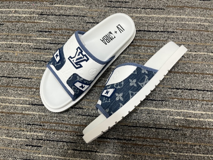  Arrenfashion Men Women L*ouis V*uitton Top Sandals