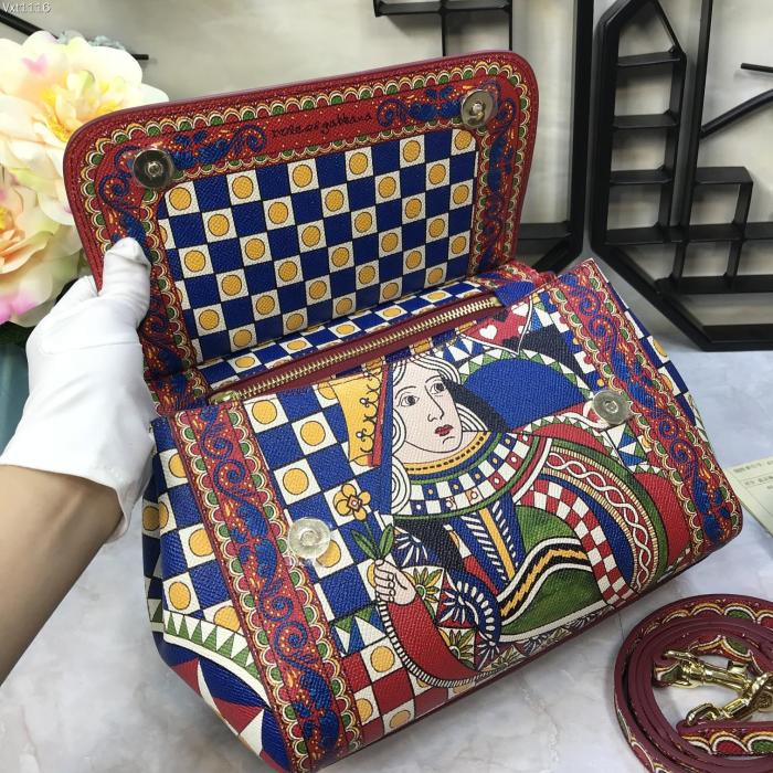  Arrenfashion D*olce&G*abbana Top Bag 25X20X12cm