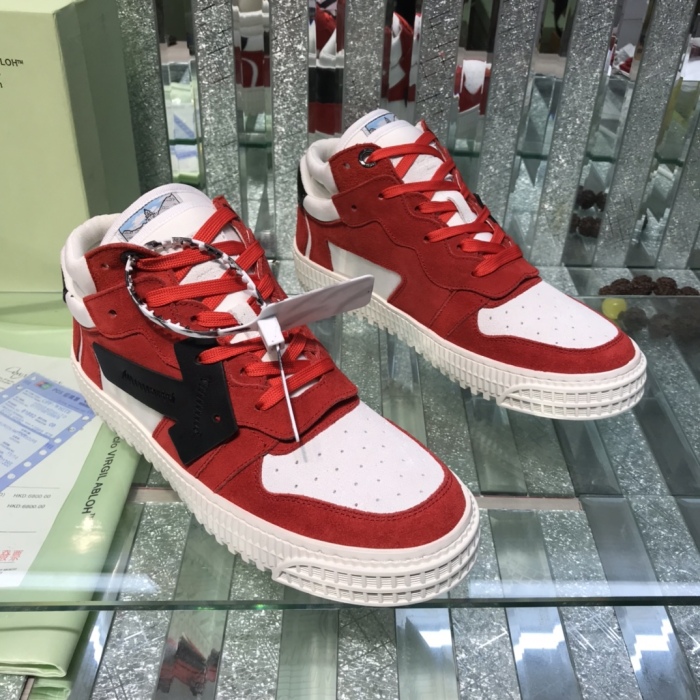  Arrenfashion Men Women Off W*hite Top Sneaker