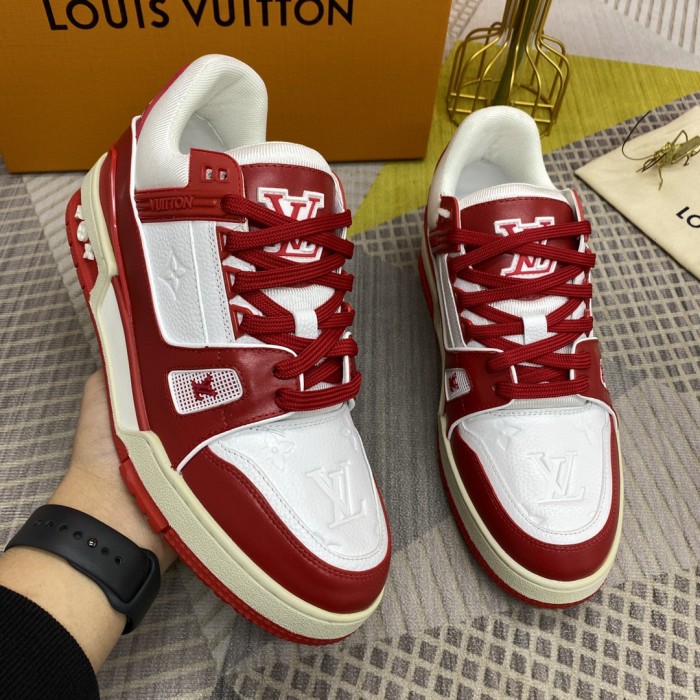  Arrenfashion Men L*ouis V*uitton Top Sneakers