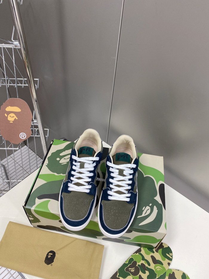  arrenfashion Men Women B*ape Top Sneaker