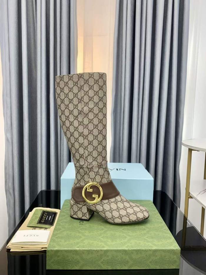 Women G*ucci Top Boots （Arrenfashion）