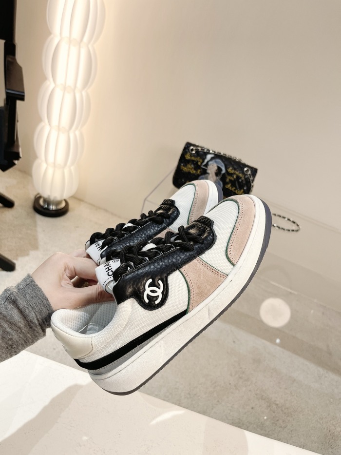  Arrenfashion Women C*hanel Top Sneaker