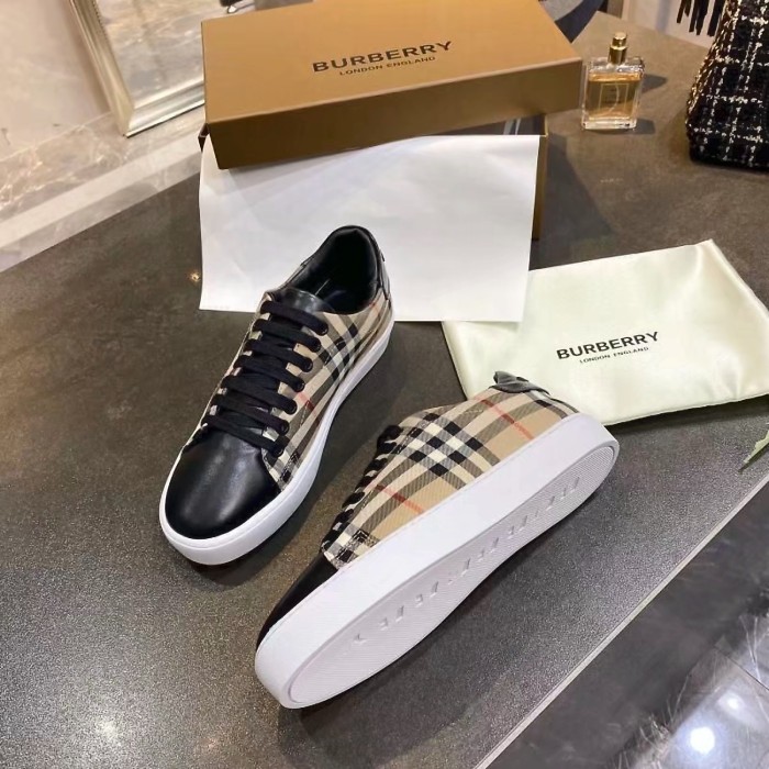  Arrenfashion Men Women B*urberry Top Sneaker