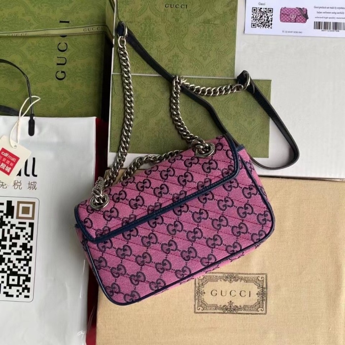  Arrenfashion G*ucci Top Bag 22*13*6cm