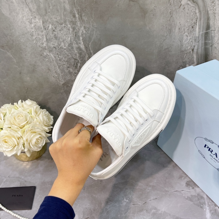 Men Women P*rada Top Sneaker （ Arrenfashion ）