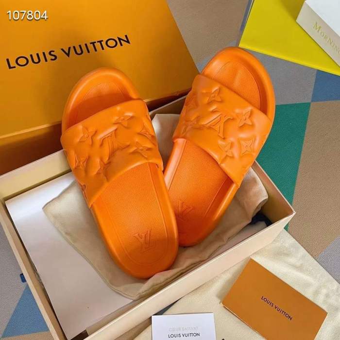 Women Men L*ouis V*uitton Top Slippers (Arrenfashion)