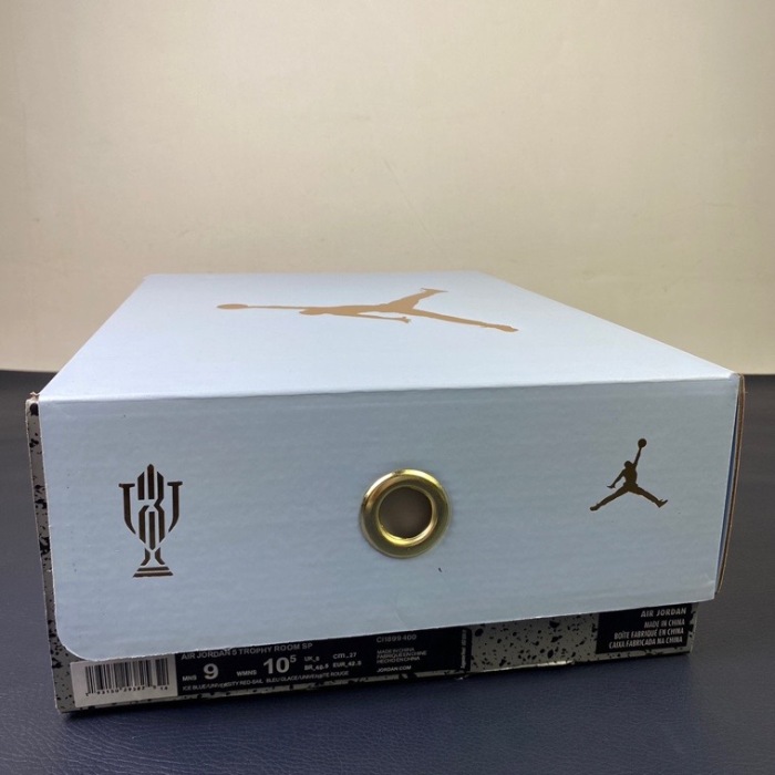  Arrenfashion Trophy Room x Air Jordan 5 Ice Blue CI1899-400