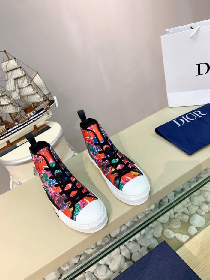  Arrenfashion Men Women D*ior Top Sneakers