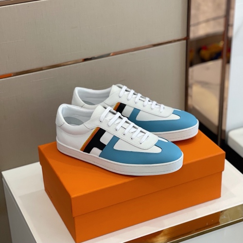  Arrenfashion Men H*ermes Top Sneaker