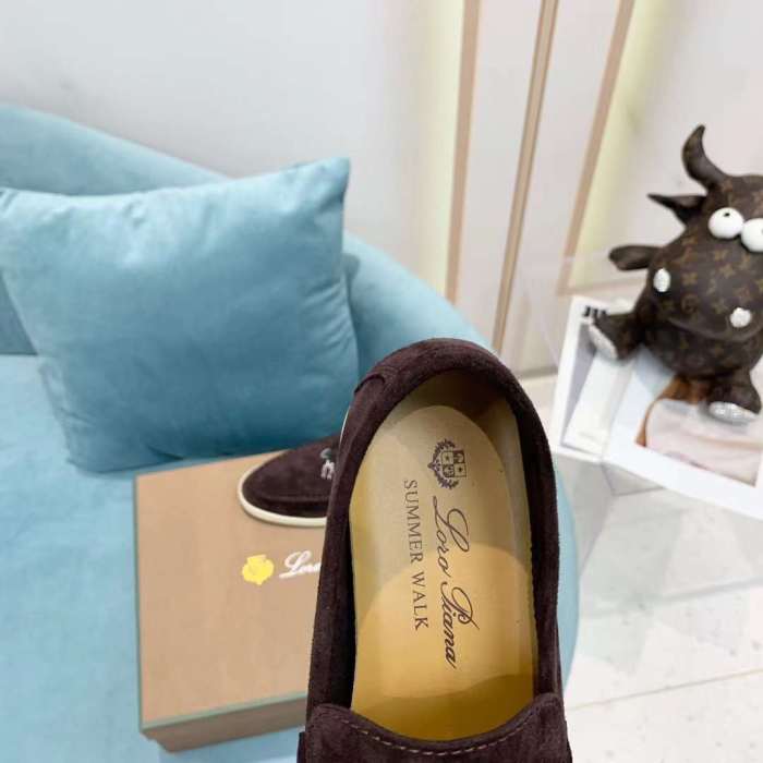 Men Women L*oro P*iana Top Loafer （Arrenfashion）