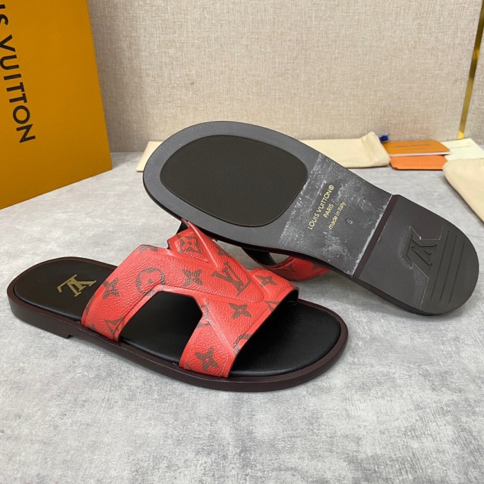 Men L*ouis V*uitton Top Slippers (Arrenfashion)