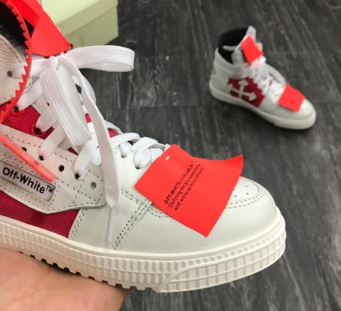  Arrenfashion Men Women Off W*hite Top Sneaker