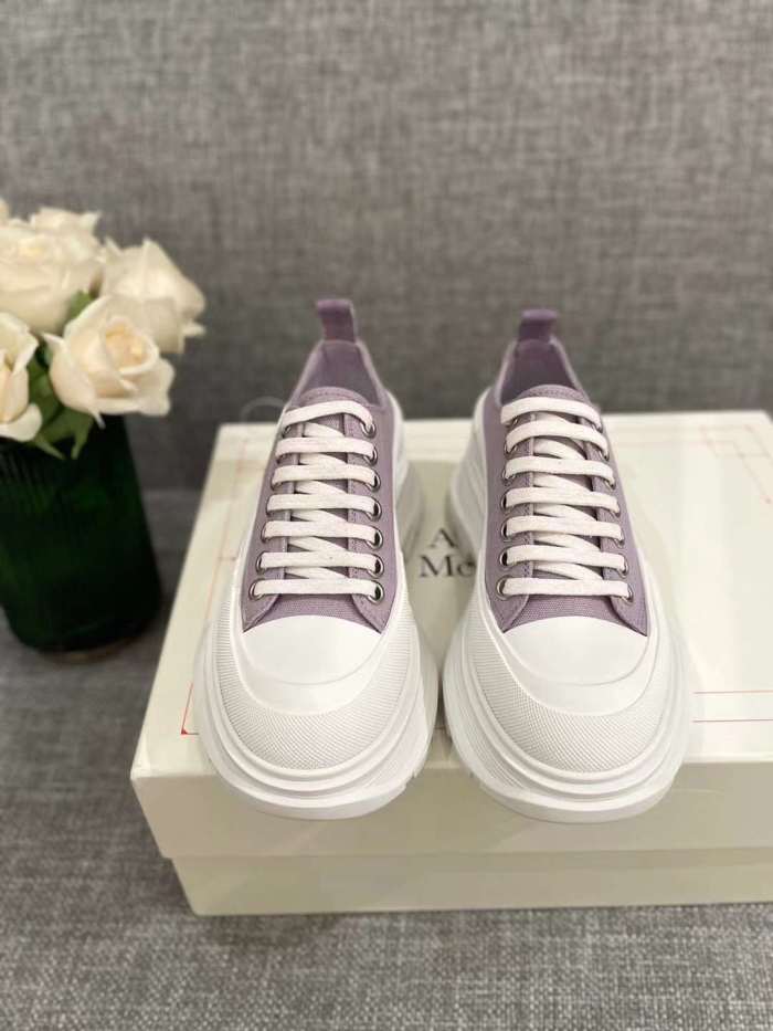 Men Women A*lexander M*cqueen Top Sneaker （ Arrenfashion ）