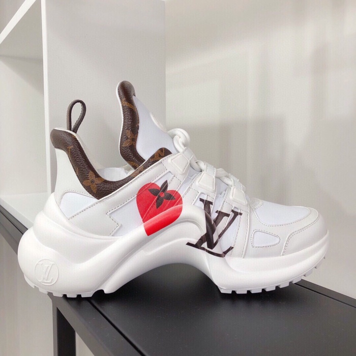  Arrenfashion Men Women L*ouis V*uitton Top Sneaker Top Sneaker