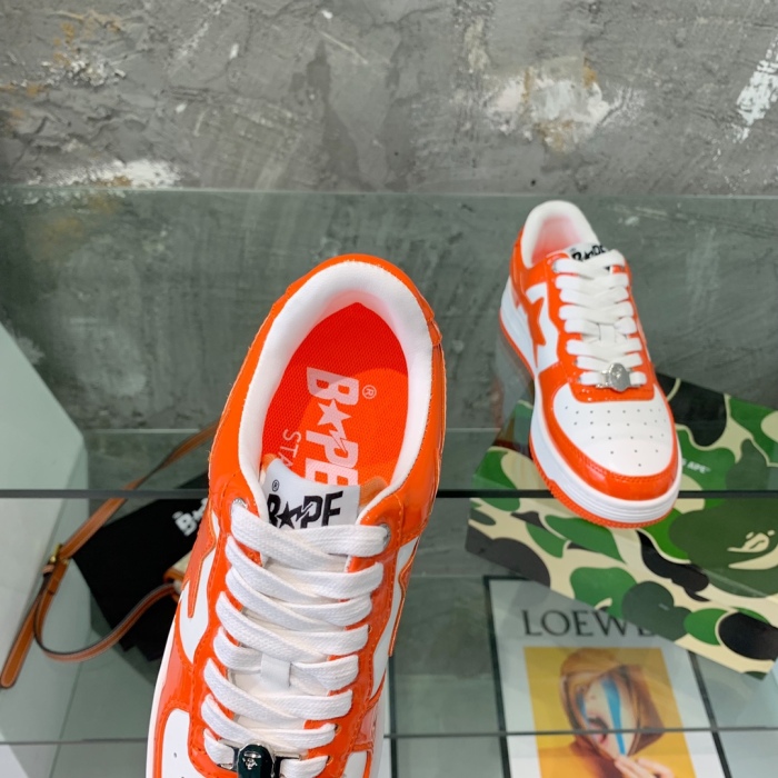  arrenfashion Men Women B*ape Top Sneaker