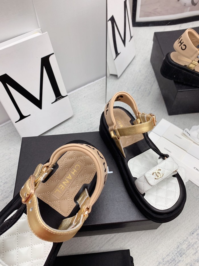  Arrenfashion Women C*hanel Top Sandals