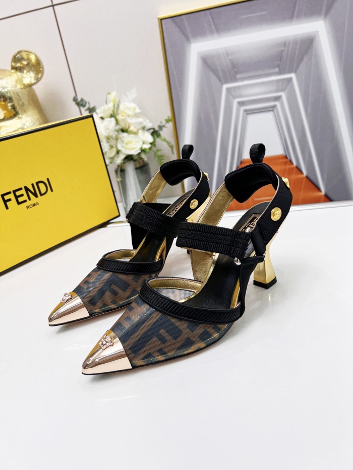  Arrenfashion Women F*endi Top Quality Sandals