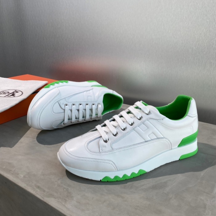  Arrenfashion Men H*ermes Top Sneaker