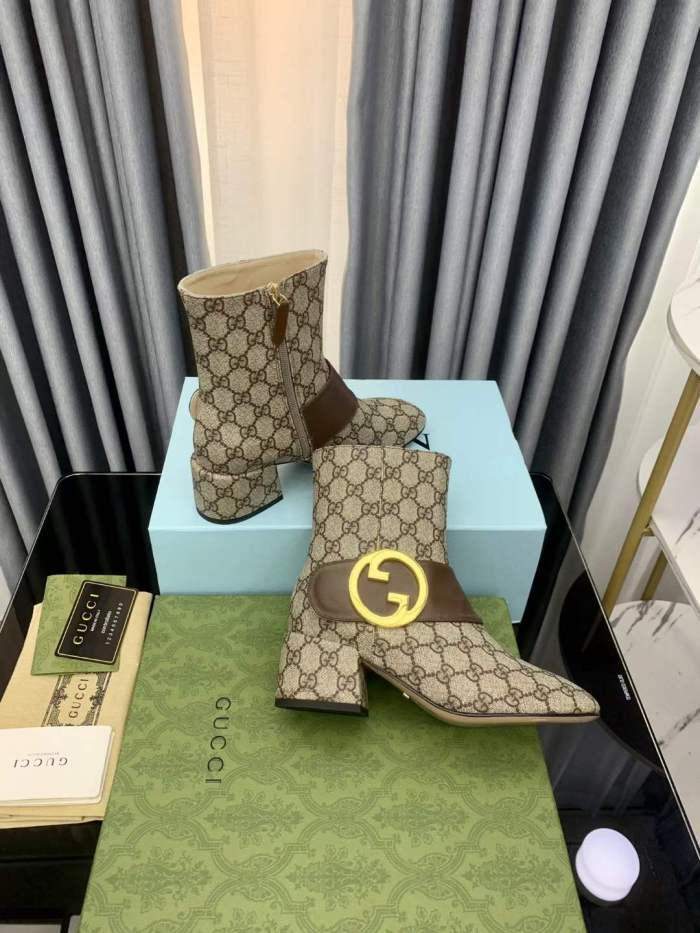 Women G*ucci Top Boots （Arrenfashion）