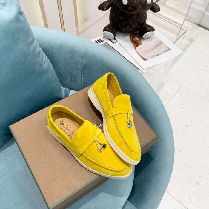Men Women L*oro P*iana Top Loafer （Arrenfashion）