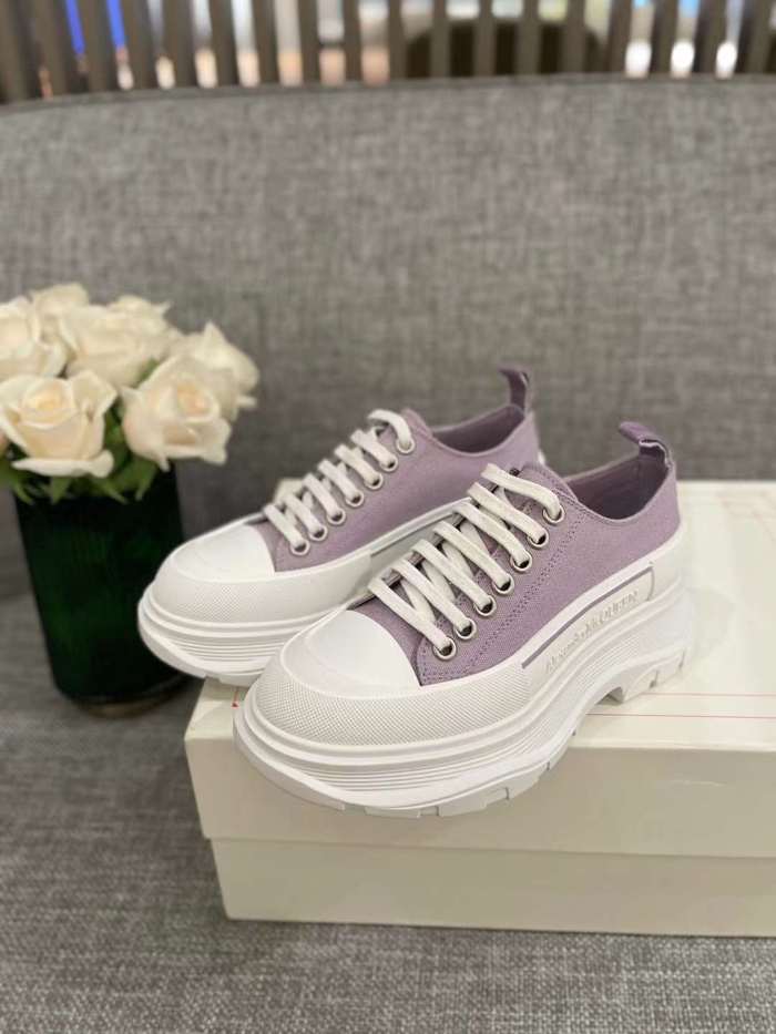 Men Women A*lexander M*cqueen Top Sneaker （ Arrenfashion ）