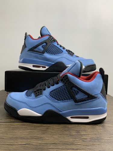  Arrenfashion Travis Scott x Air Jordan 4 Houston Oilers 308497-406